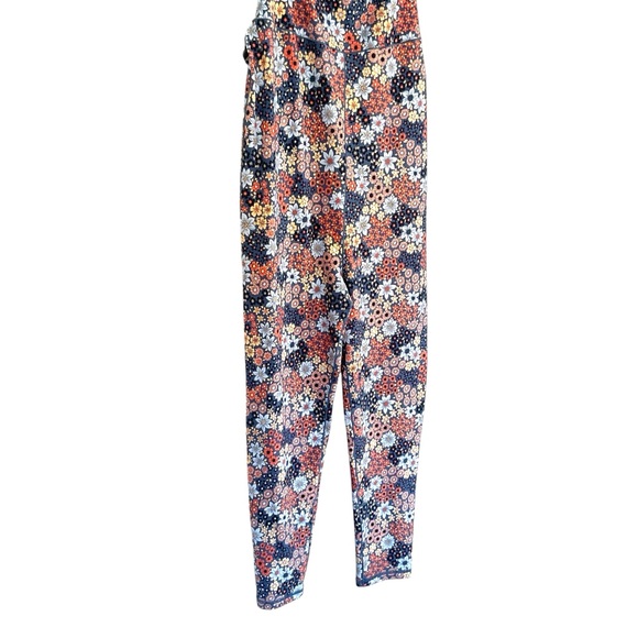 NWT Aerie Floral Cross Back Jumpsuit Size XL - Picture 3 of 5